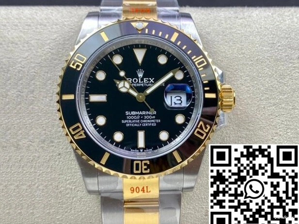 41MM M126613LN-0002 Bezel Submariner Black Factory Rolex VS 0511
